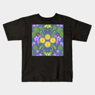 Dandelion flowers pattern. Kids T-Shirt